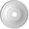 Ekena Millwork Berkshire Thermoformed PVC Ceiling Medallion Fits Canopies up to 10 1/8-in., Aged Copper CMP22BECAC - alternate 5